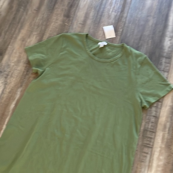 J. Crew Green Tee Shirt Dress Small NEW - Picture 5 of 7